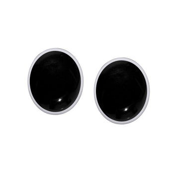 Oval Cabochon Post Earrings TE2171 - Jewelry